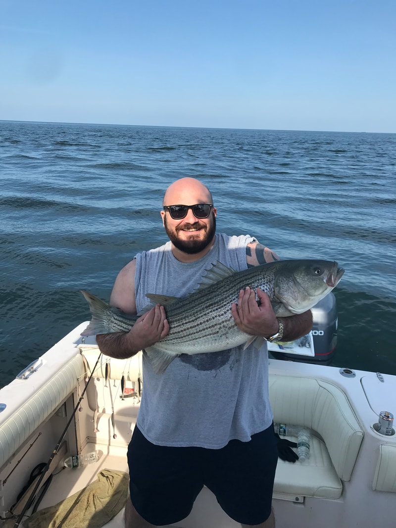 Quality keeper striped bass